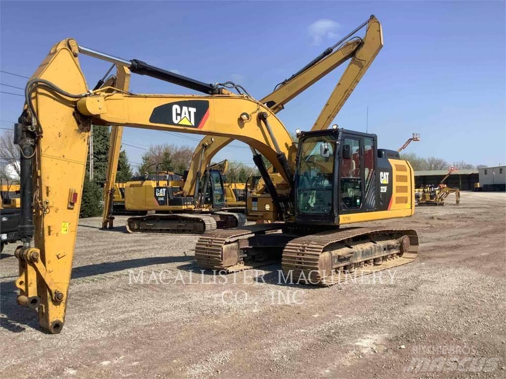 CAT 323FL Kāpurķēžu ekskavatori