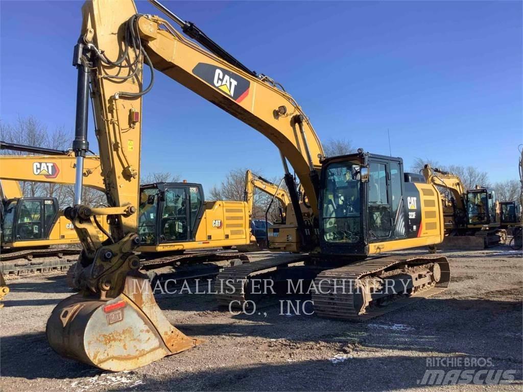CAT 323FL Kāpurķēžu ekskavatori