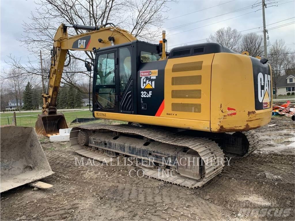 CAT 323FL Kāpurķēžu ekskavatori