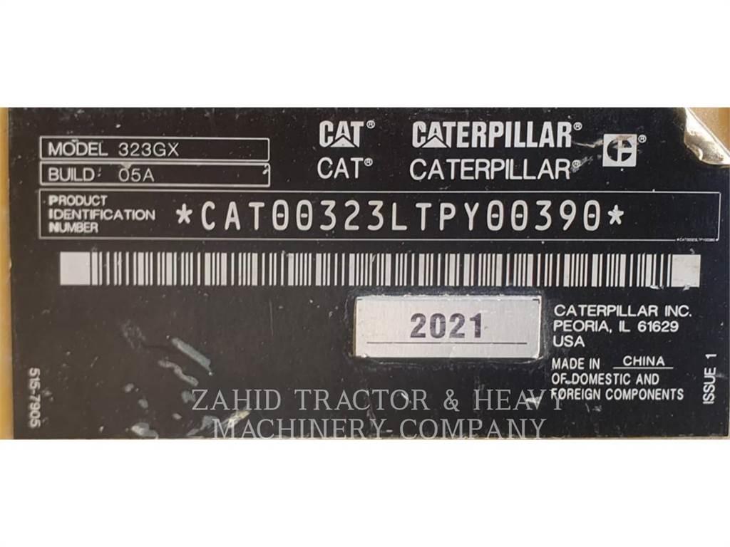 CAT 323GX Kāpurķēžu ekskavatori