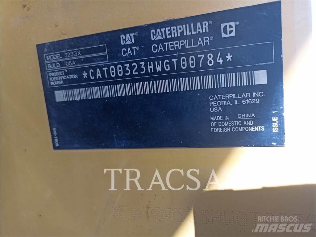 CAT 323GX Kāpurķēžu ekskavatori
