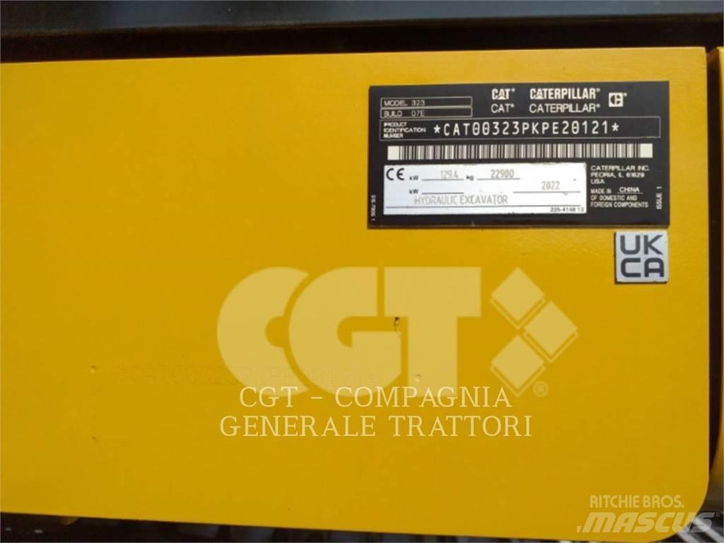 CAT 323LN Kāpurķēžu ekskavatori