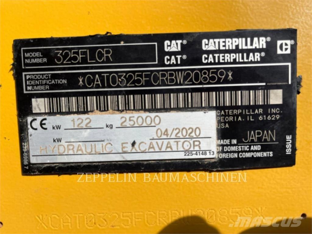 CAT 325FL Kāpurķēžu ekskavatori