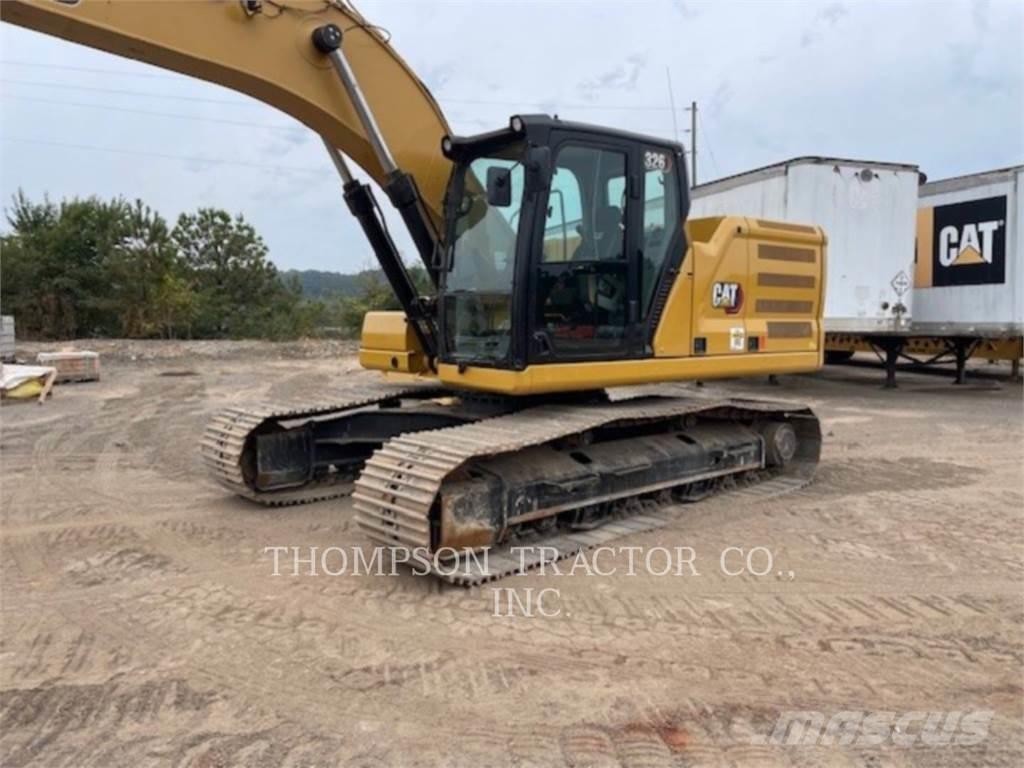 CAT 326 Kāpurķēžu ekskavatori