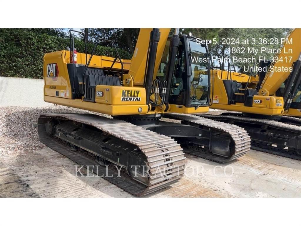 CAT 326 Kāpurķēžu ekskavatori