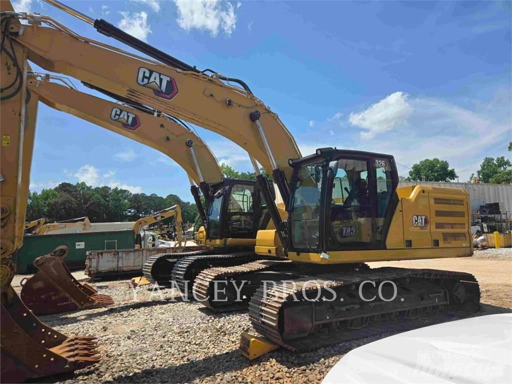 CAT 326 Kāpurķēžu ekskavatori