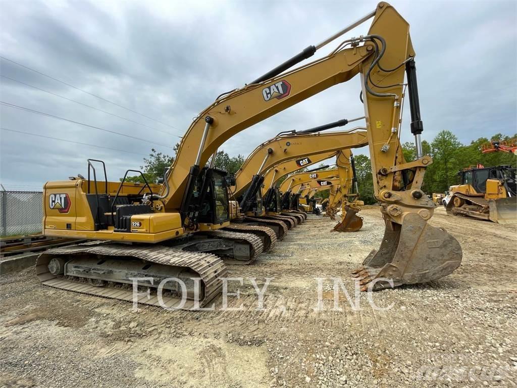 CAT 326-07 Kāpurķēžu ekskavatori