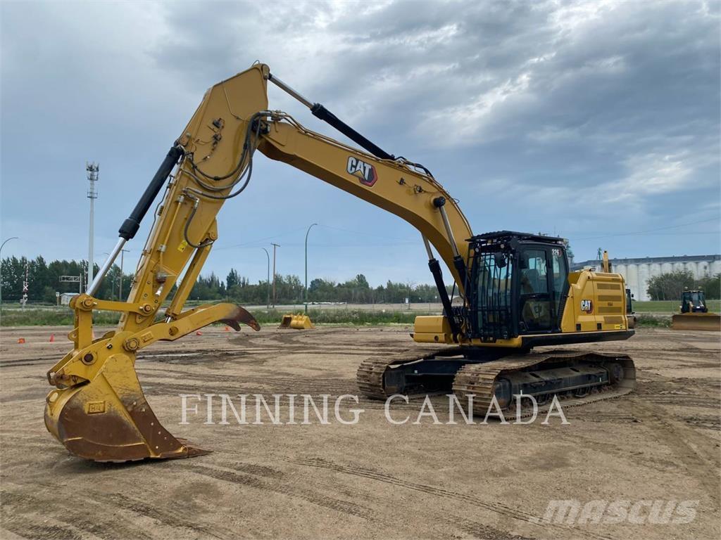 CAT 326-07 Kāpurķēžu ekskavatori