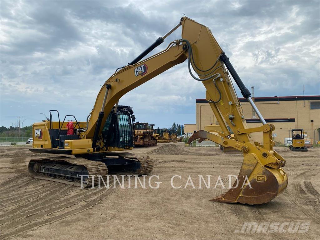 CAT 326-07 Kāpurķēžu ekskavatori
