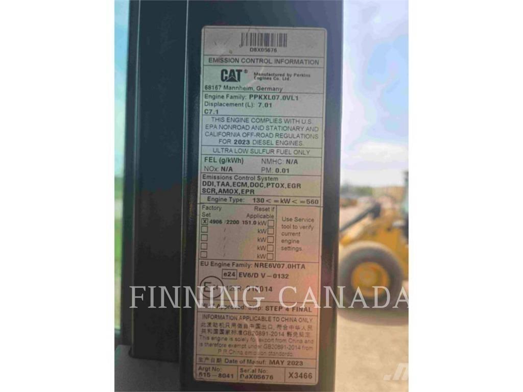 CAT 326-07 Kāpurķēžu ekskavatori