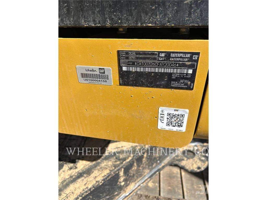 CAT 326 CF Kāpurķēžu ekskavatori