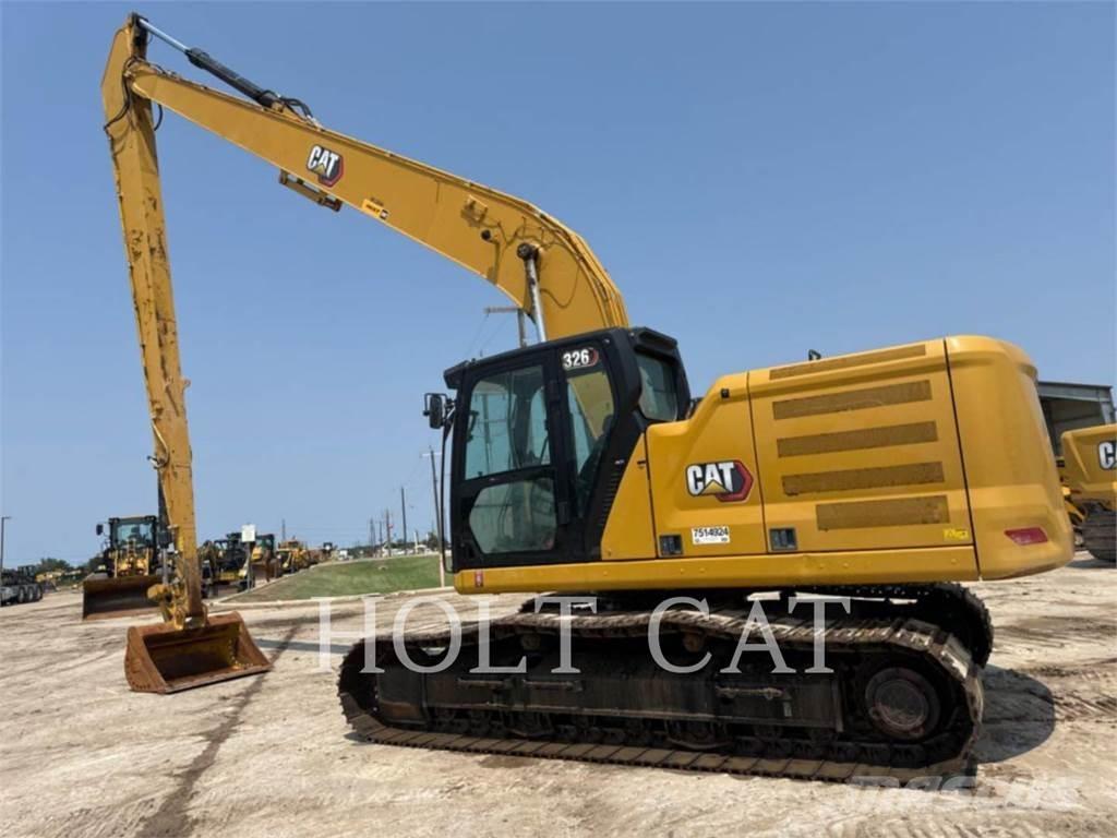 CAT 326 LRF Kāpurķēžu ekskavatori