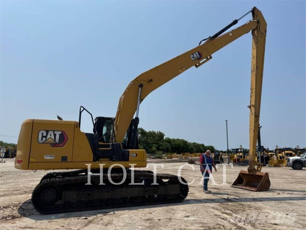 CAT 326 LRF Kāpurķēžu ekskavatori