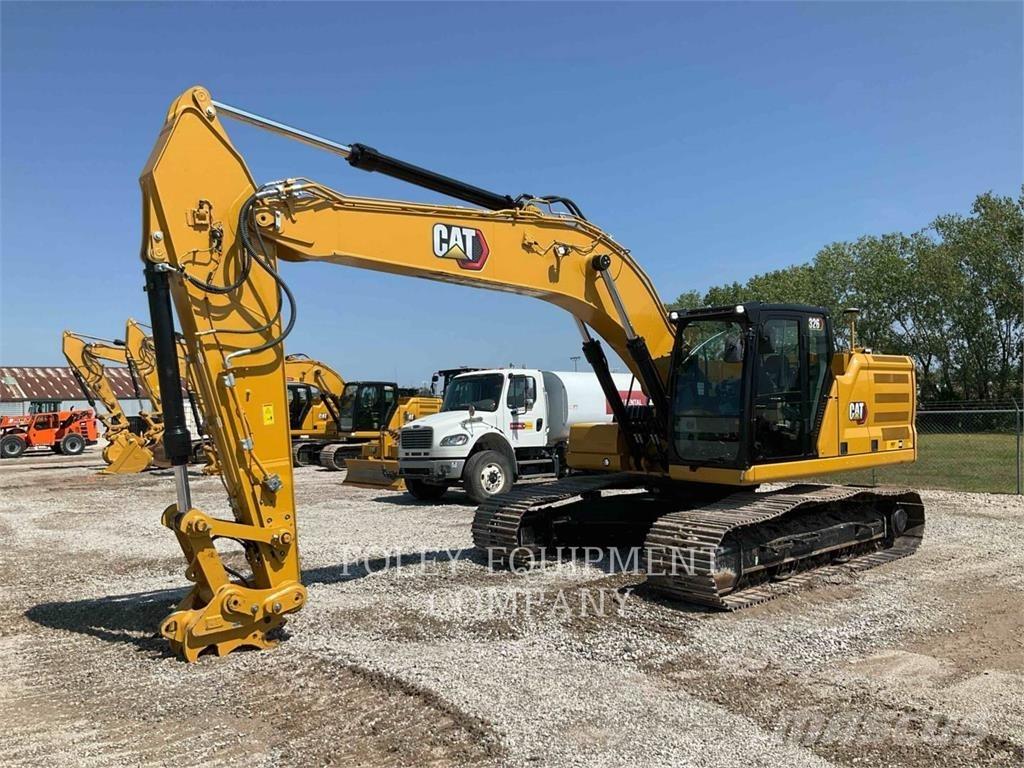 CAT 326079X Kāpurķēžu ekskavatori
