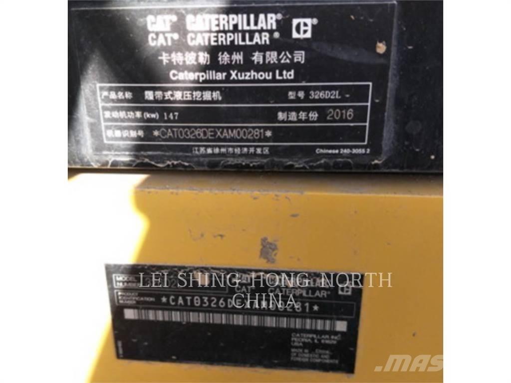 CAT 326D2L Kāpurķēžu ekskavatori