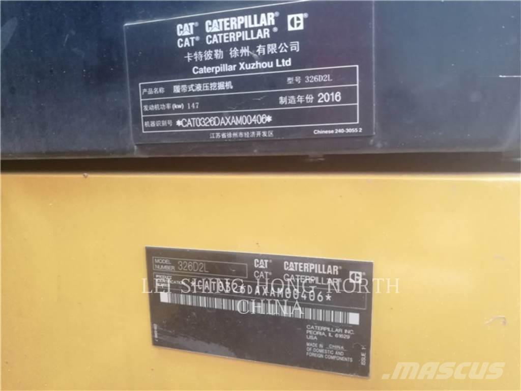CAT 326D2L Kāpurķēžu ekskavatori