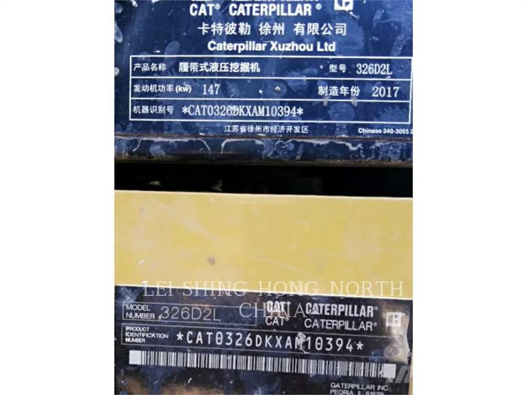 CAT 326D2L Kāpurķēžu ekskavatori