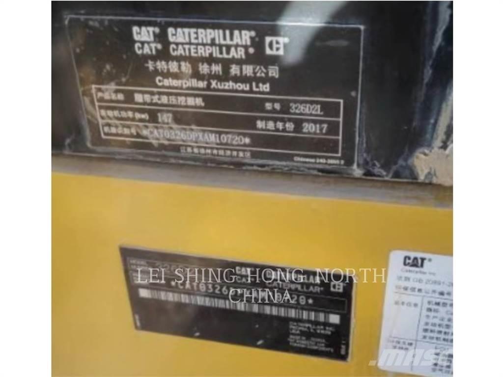 CAT 326D2L Kāpurķēžu ekskavatori