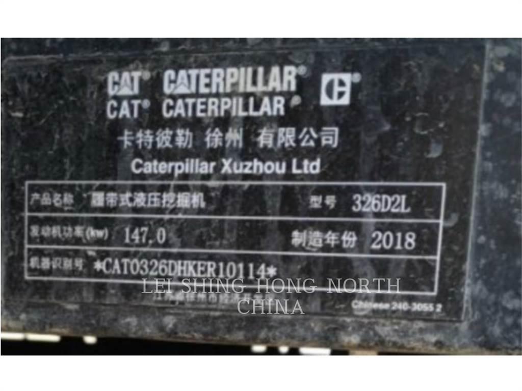 CAT 326D2L Kāpurķēžu ekskavatori