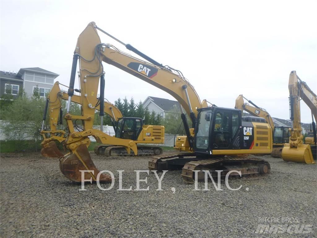 CAT 326FL Kāpurķēžu ekskavatori