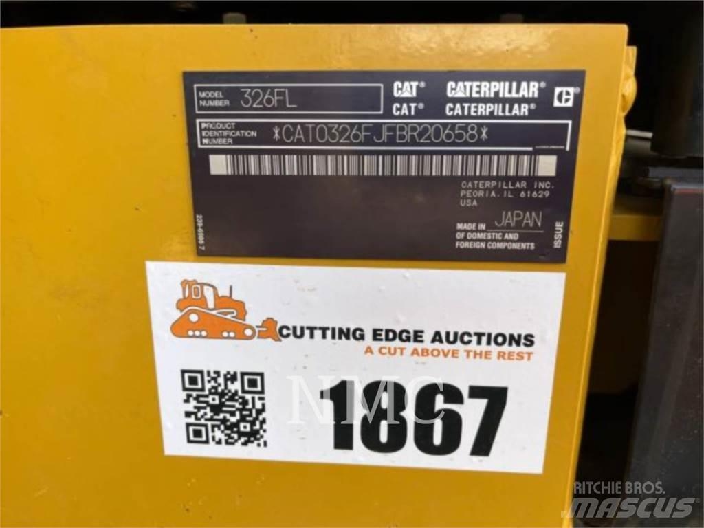 CAT 326FL Kāpurķēžu ekskavatori