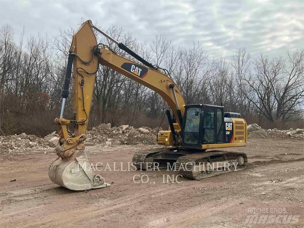 CAT 326FL Kāpurķēžu ekskavatori