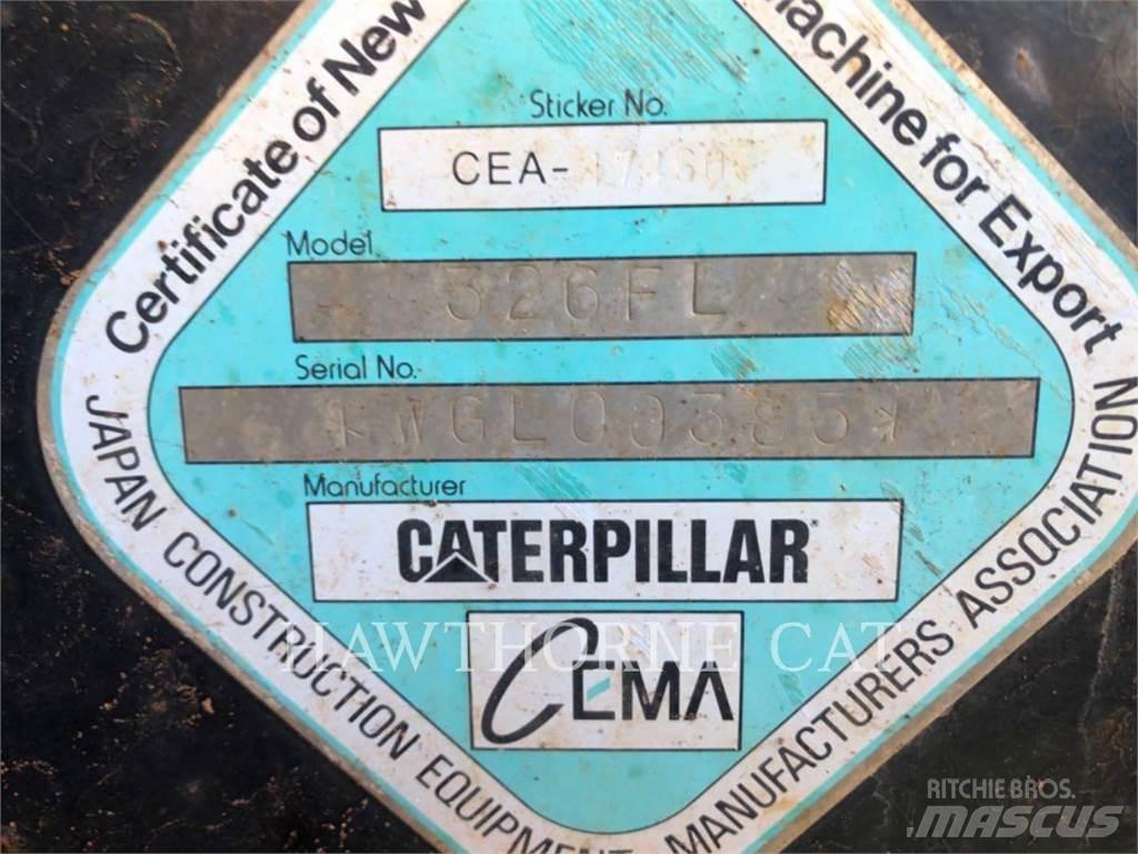 CAT 326FL Kāpurķēžu ekskavatori