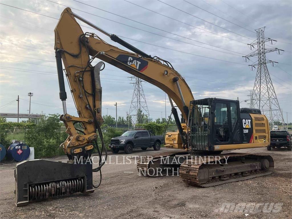 CAT 326FL PTQ Kāpurķēžu ekskavatori