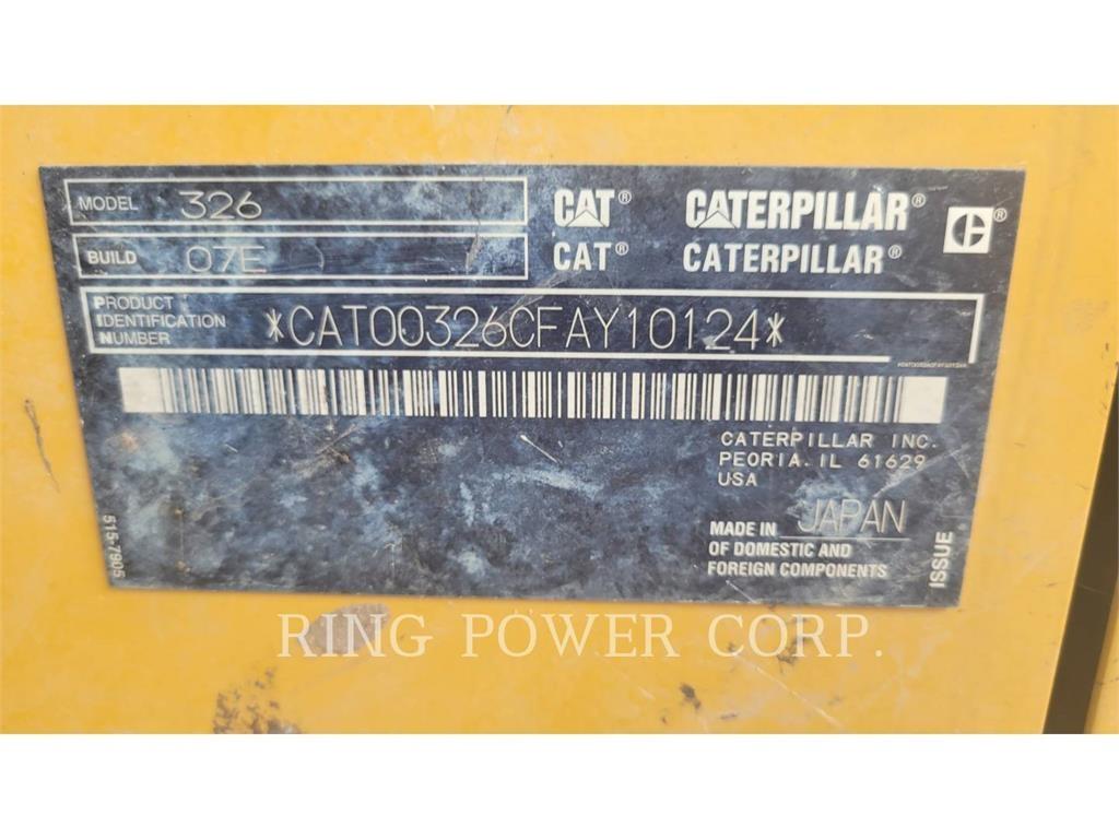 CAT 326LONG Kāpurķēžu ekskavatori
