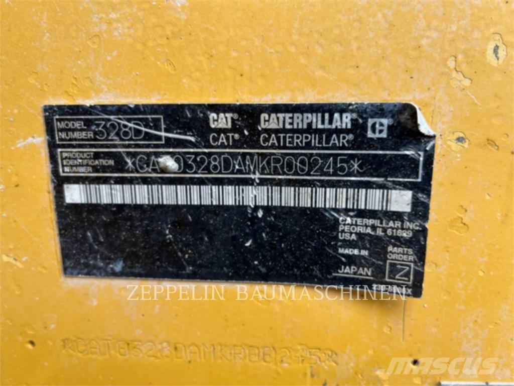 CAT 328DTUNNEL Kāpurķēžu ekskavatori