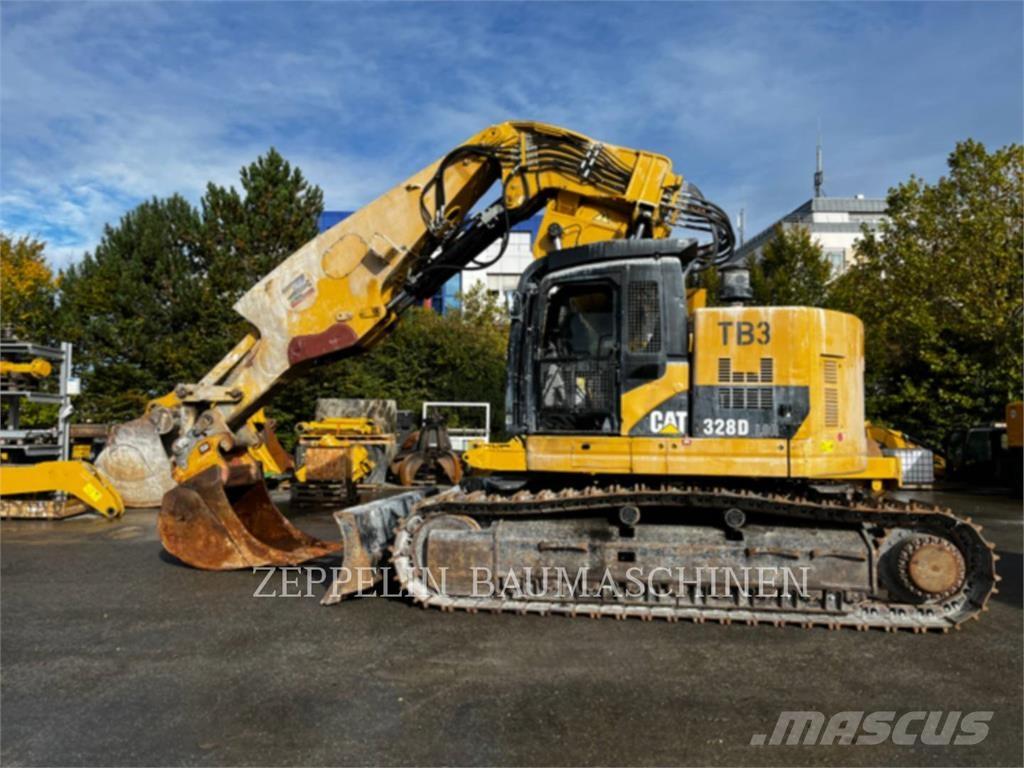 CAT 328DTUNNEL Kāpurķēžu ekskavatori