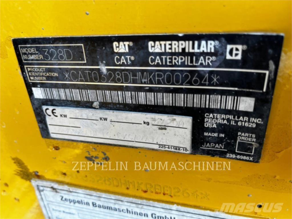 CAT 328DTUNNEL Kāpurķēžu ekskavatori