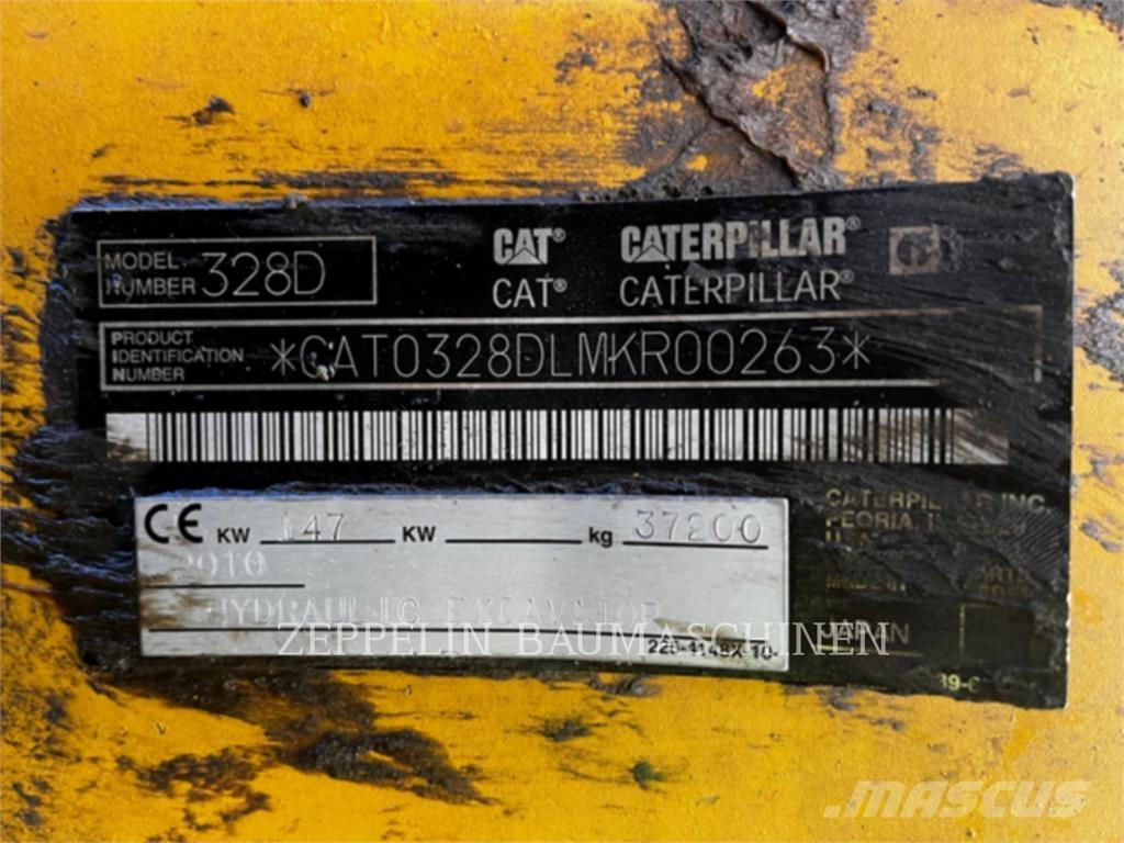CAT 328DTUNNEL Kāpurķēžu ekskavatori
