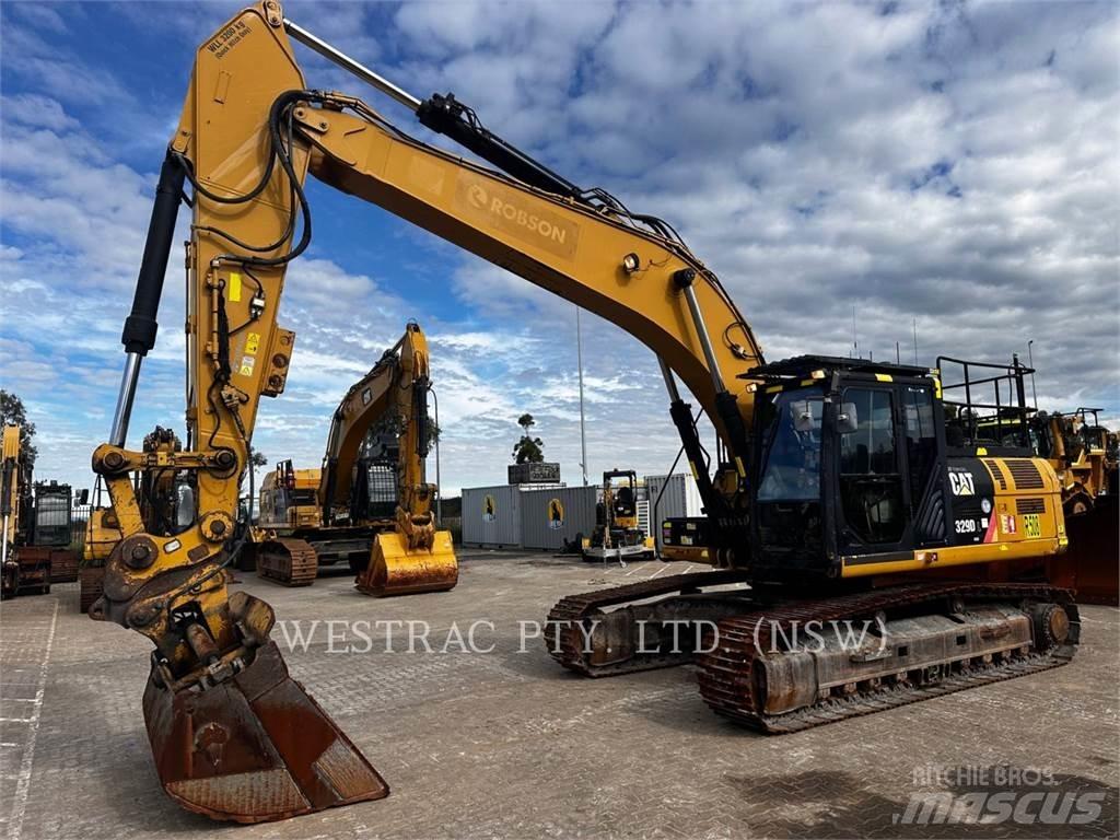 CAT 329DL Kāpurķēžu ekskavatori