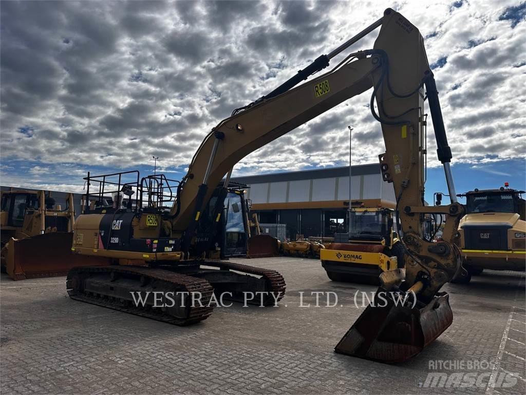 CAT 329DL Kāpurķēžu ekskavatori