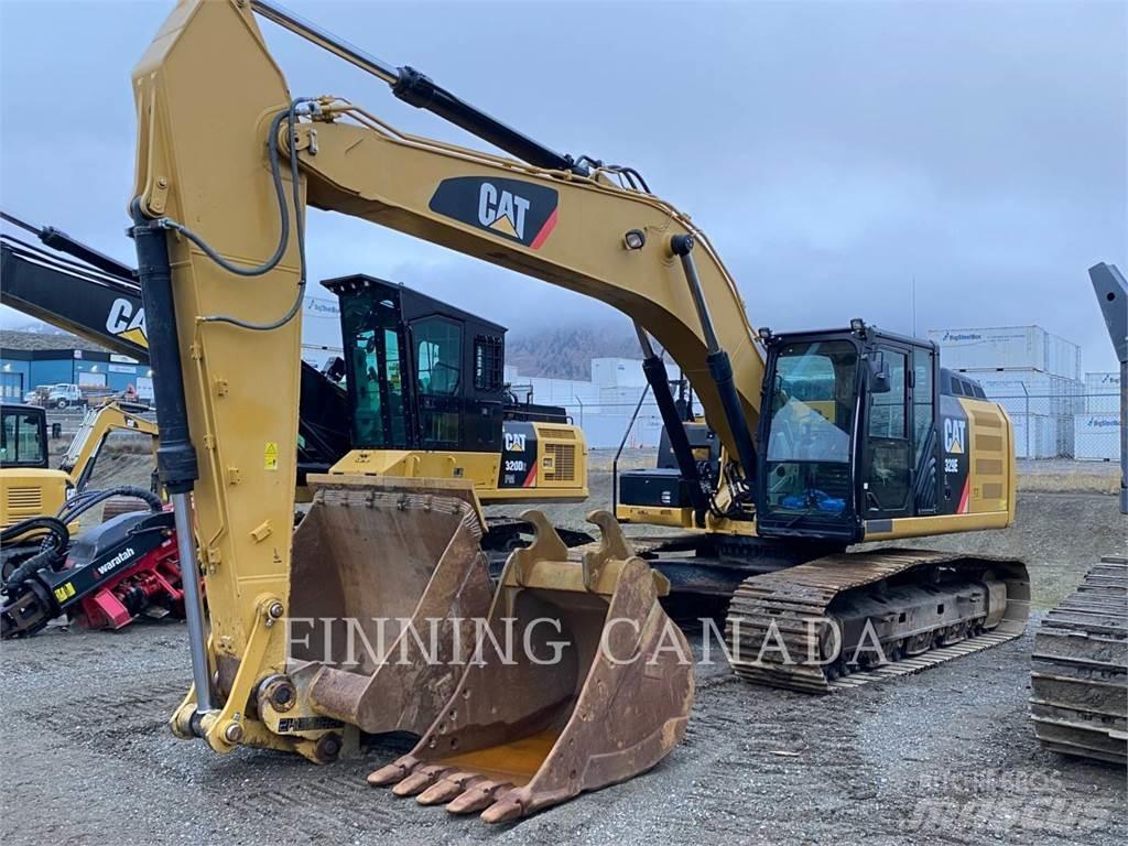 CAT 329E Kāpurķēžu ekskavatori
