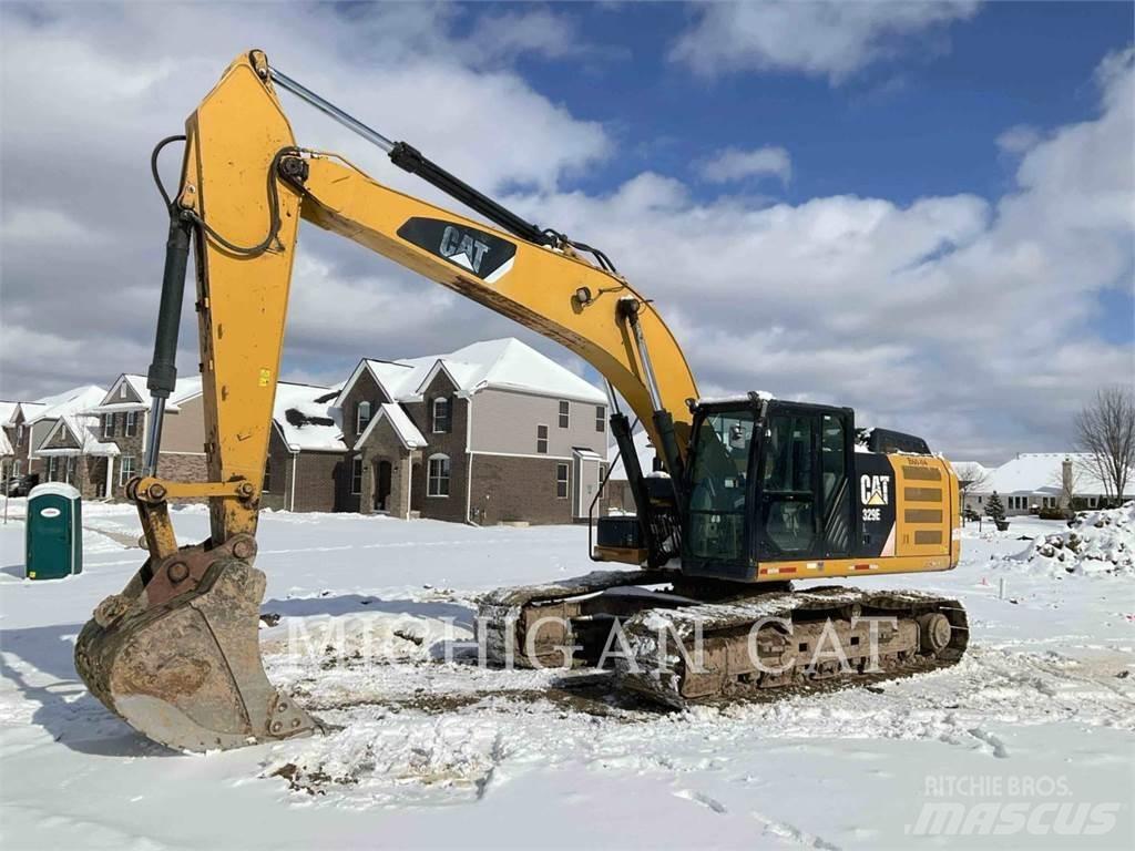 CAT 329EL Kāpurķēžu ekskavatori