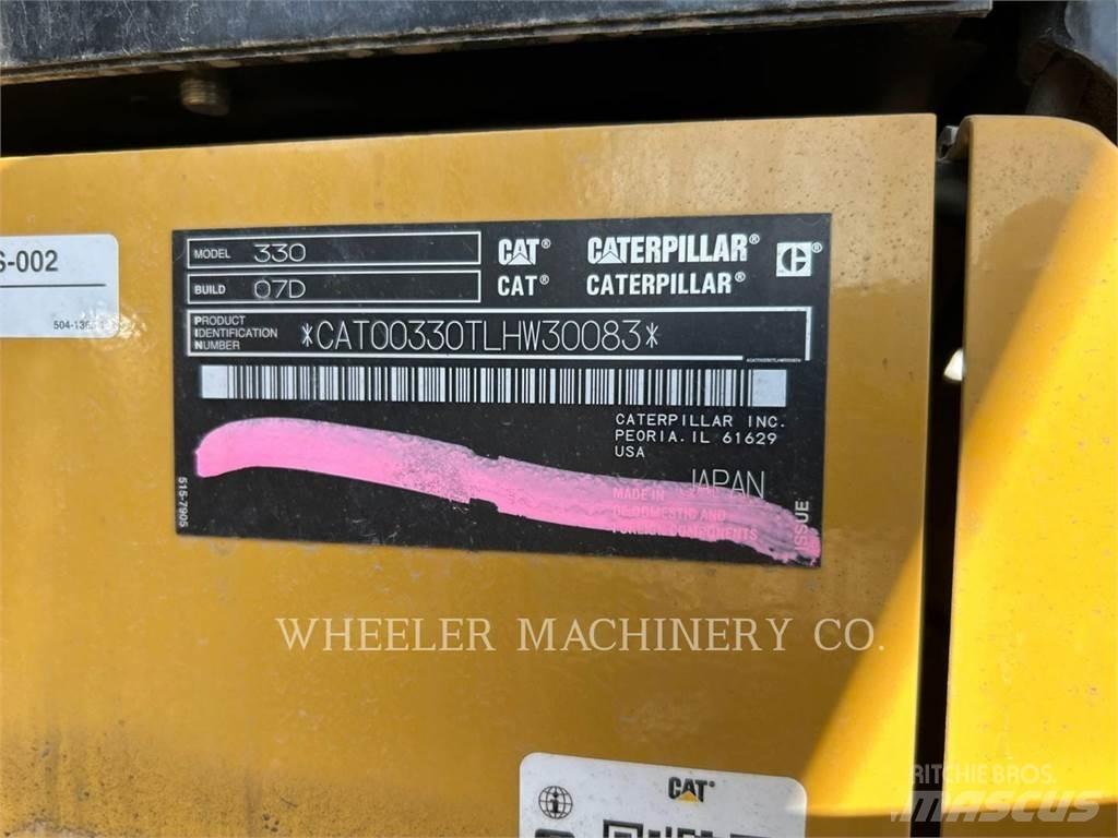 CAT 330 Kāpurķēžu ekskavatori