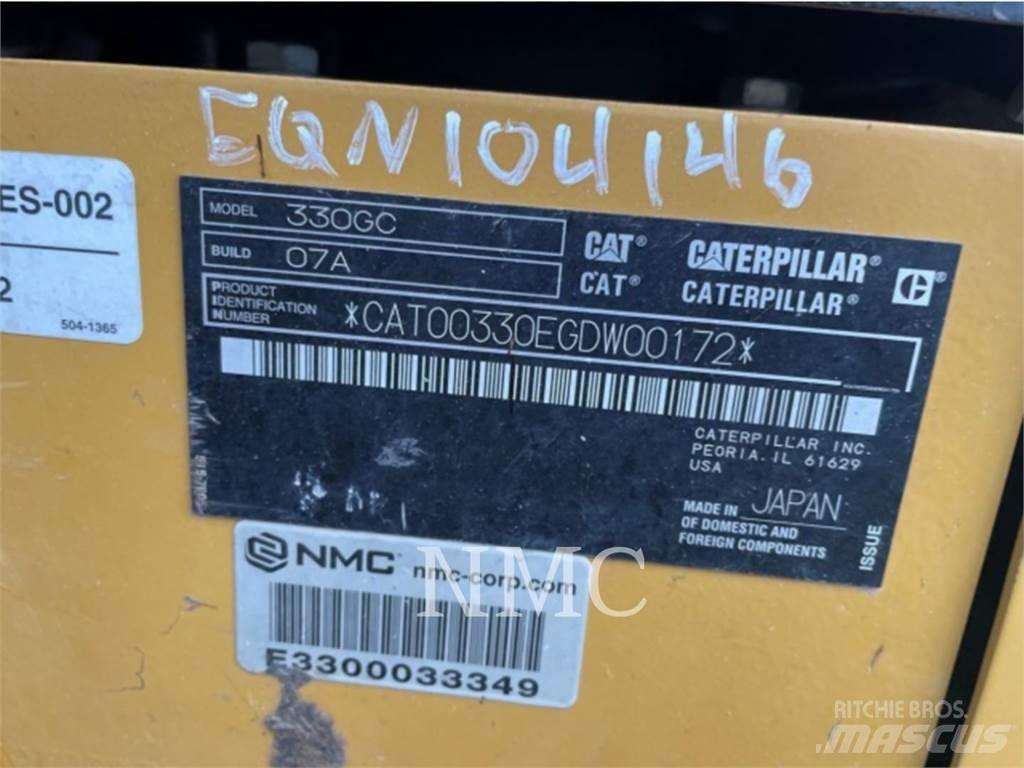 CAT 330 Kāpurķēžu ekskavatori