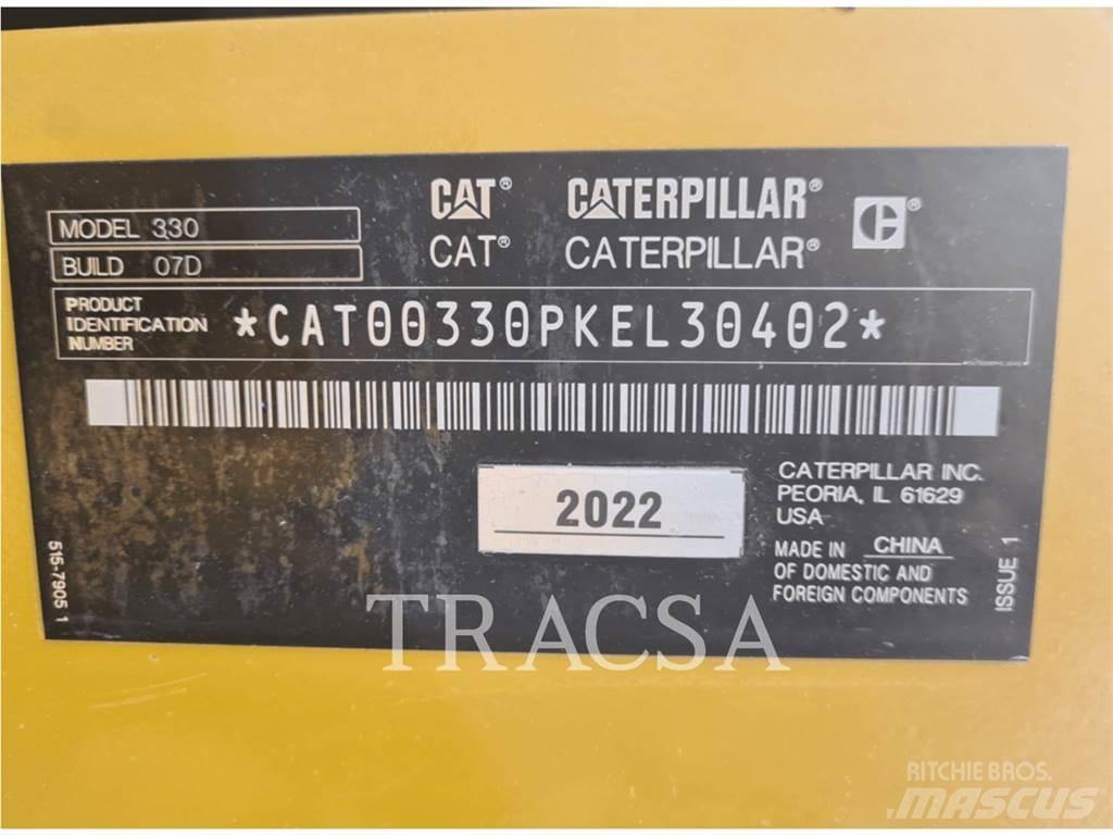 CAT 330 Kāpurķēžu ekskavatori
