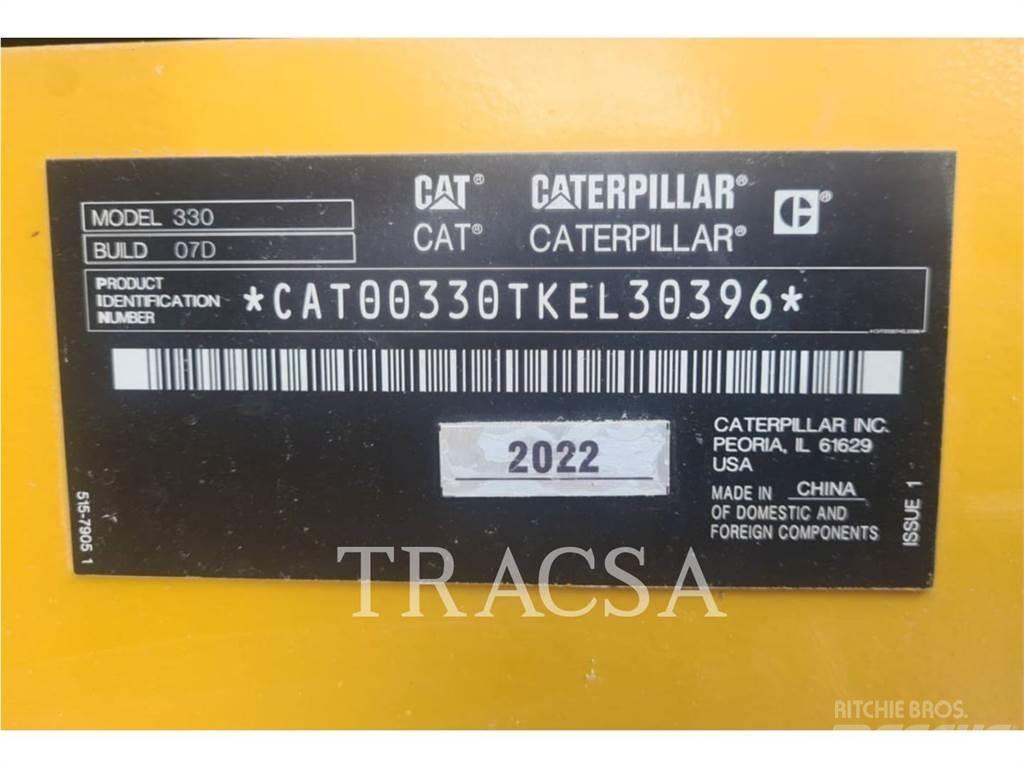 CAT 330 Kāpurķēžu ekskavatori