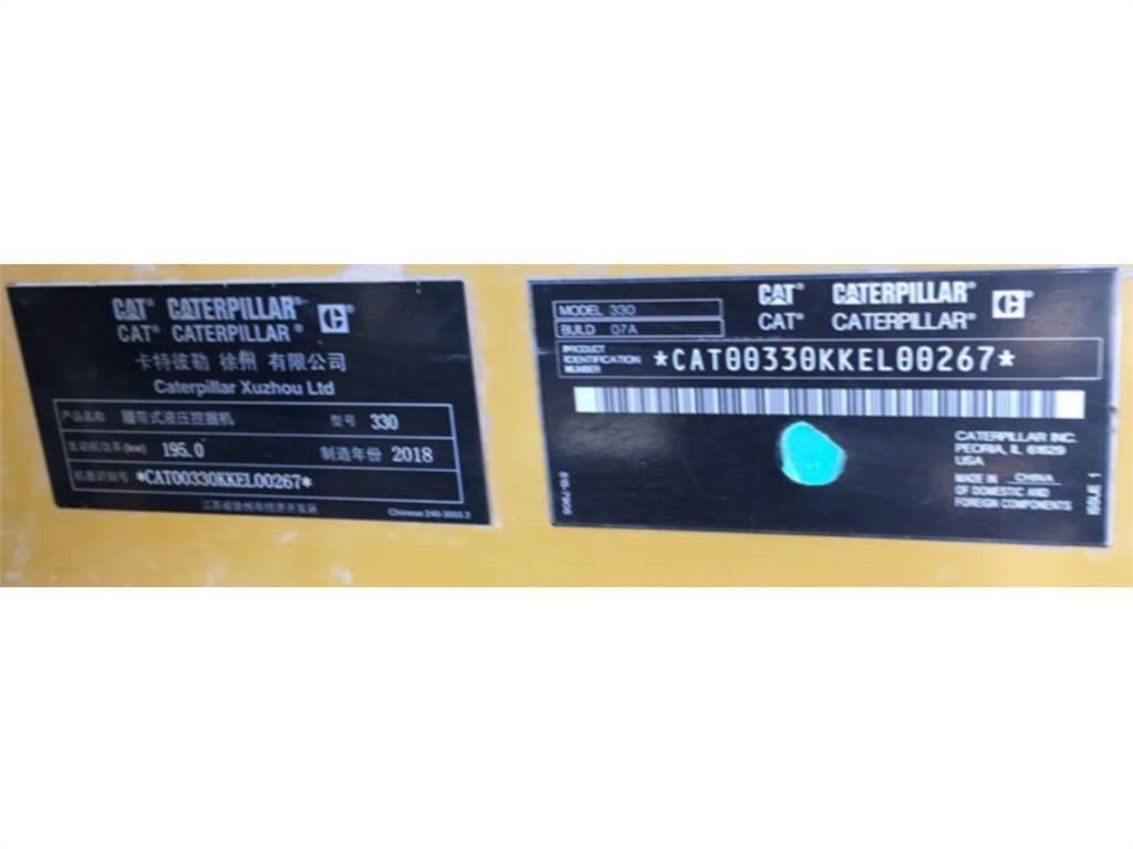 CAT 330-07 Kāpurķēžu ekskavatori