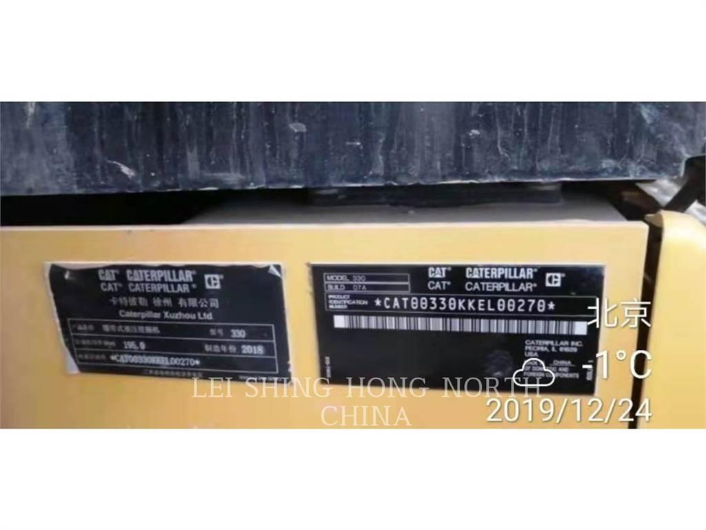 CAT 330-07 Kāpurķēžu ekskavatori