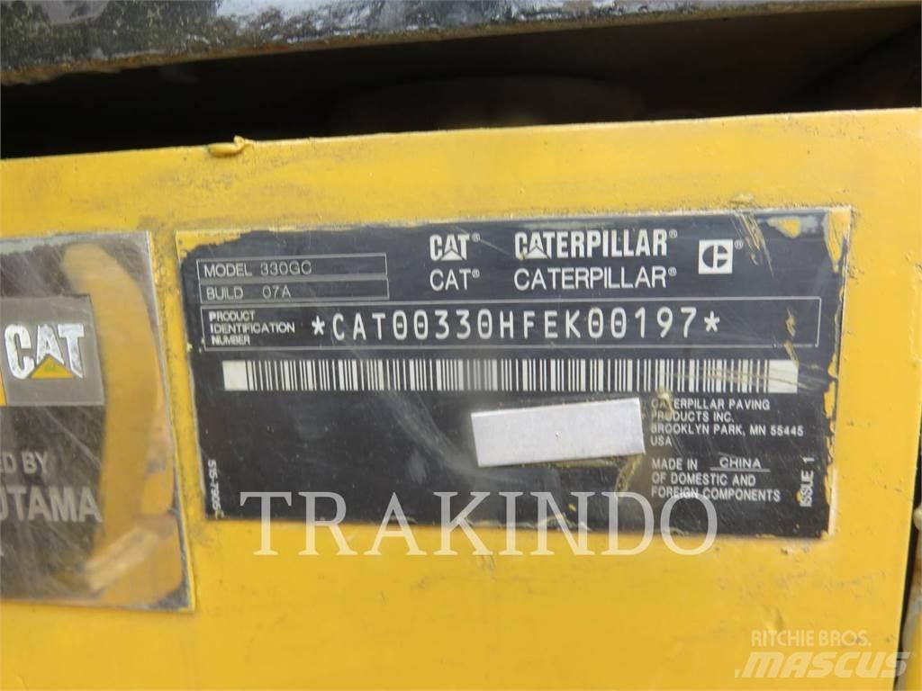 CAT 330-07GC Kāpurķēžu ekskavatori
