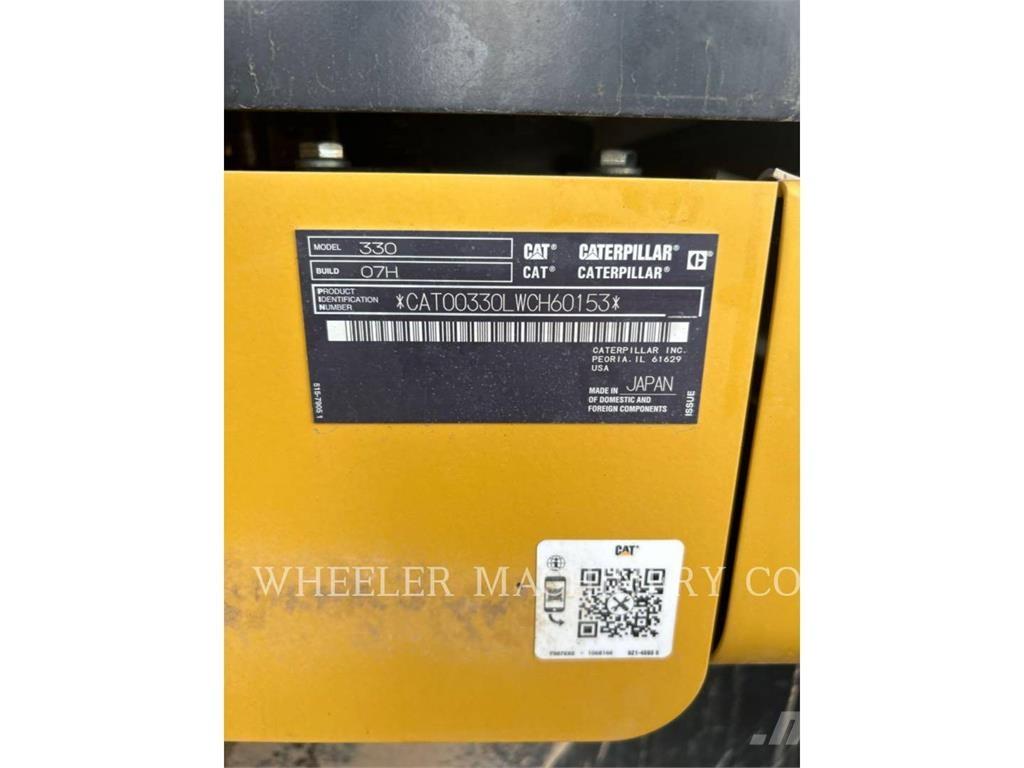 CAT 330 CF Kāpurķēžu ekskavatori