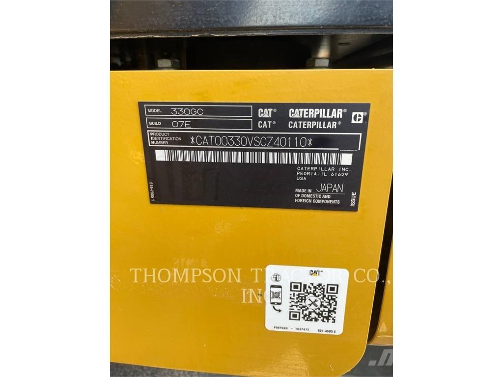 CAT 330-GC Kāpurķēžu ekskavatori