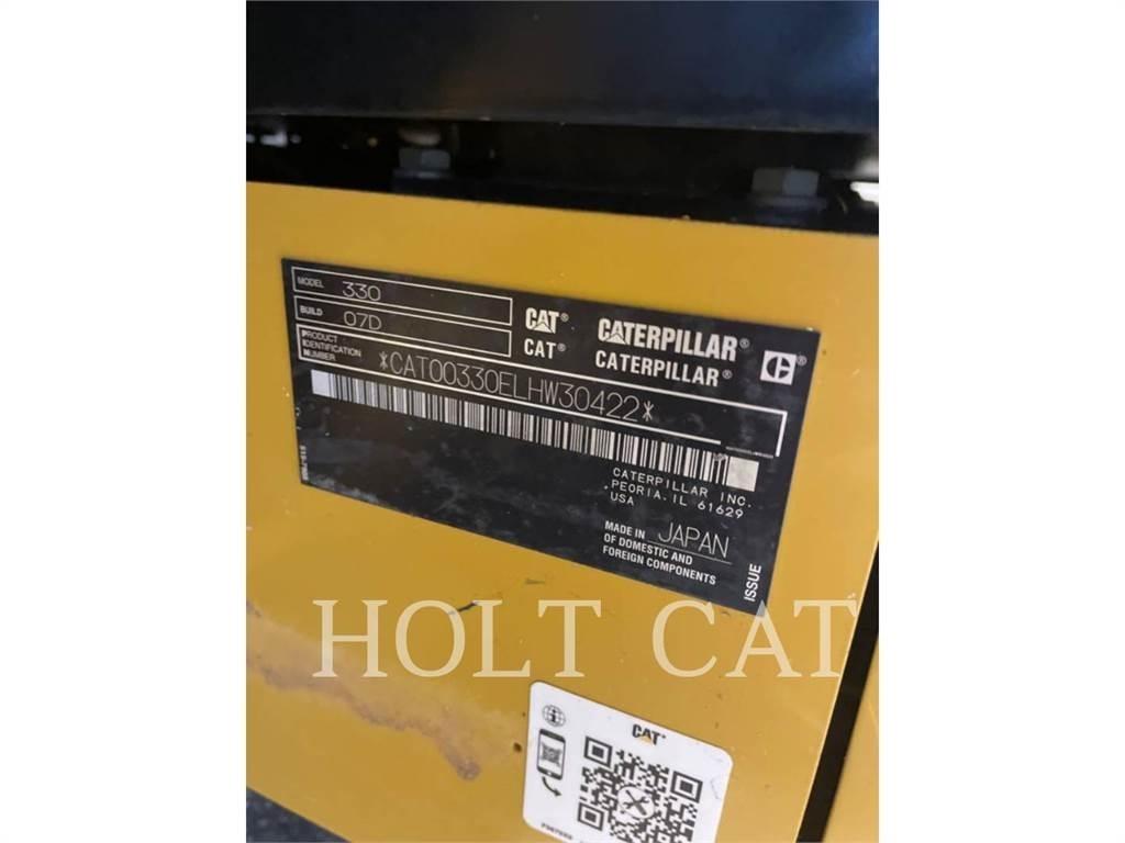 CAT 330 TC Kāpurķēžu ekskavatori
