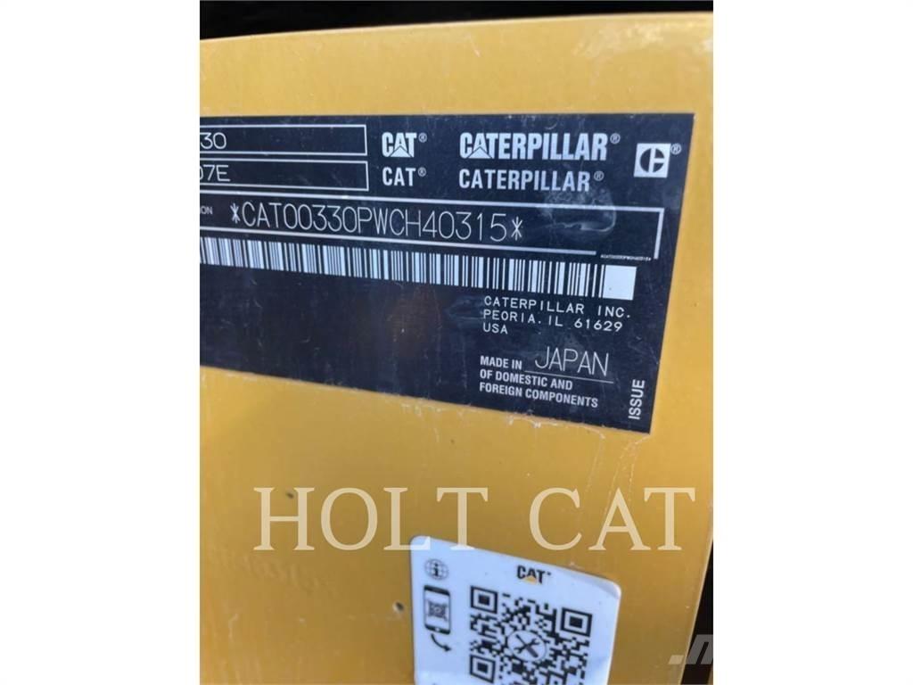 CAT 330 TC Kāpurķēžu ekskavatori