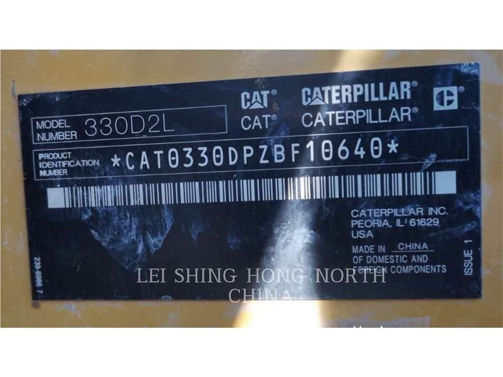 CAT 330D2L Kāpurķēžu ekskavatori