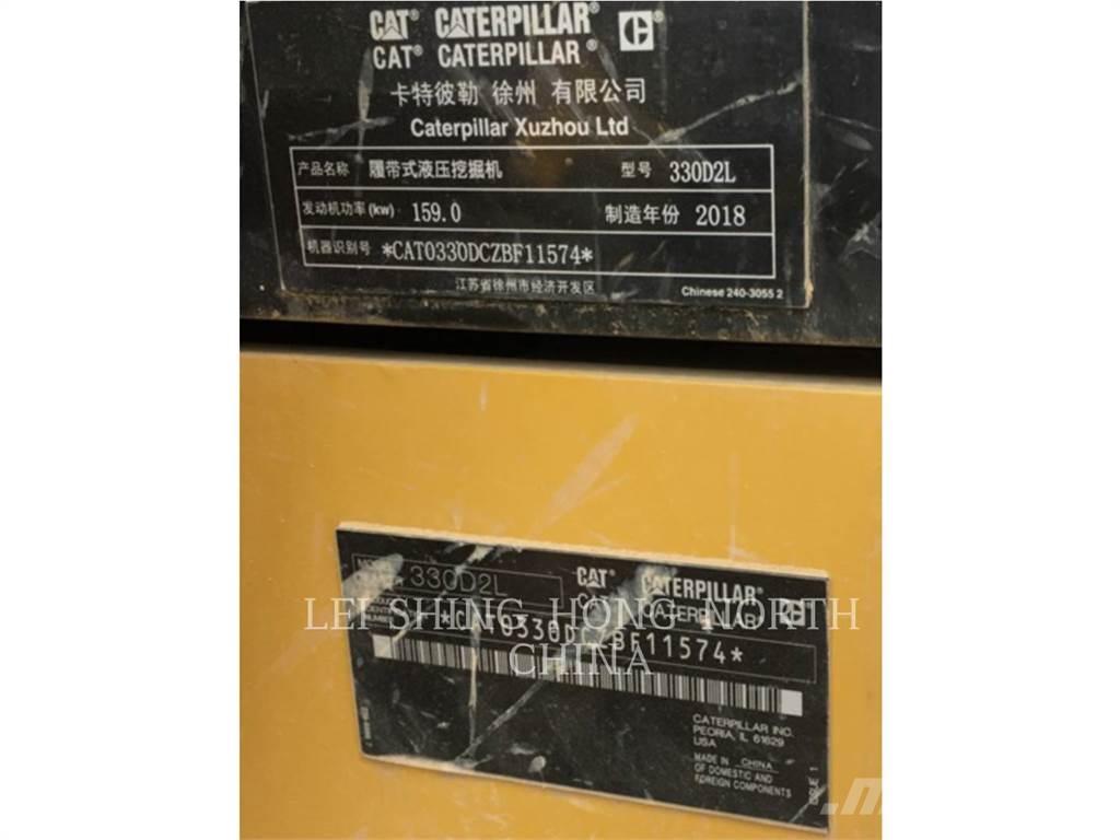 CAT 330D2L Kāpurķēžu ekskavatori